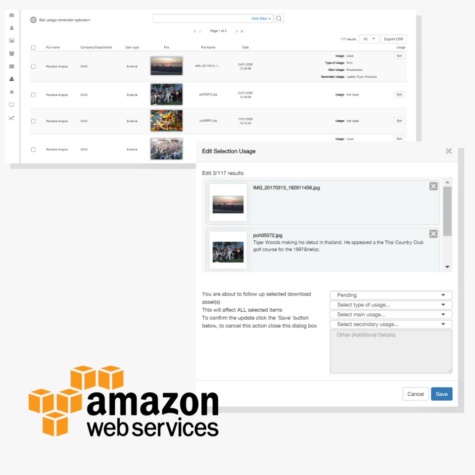 screenshot of LightRocket Enterprise